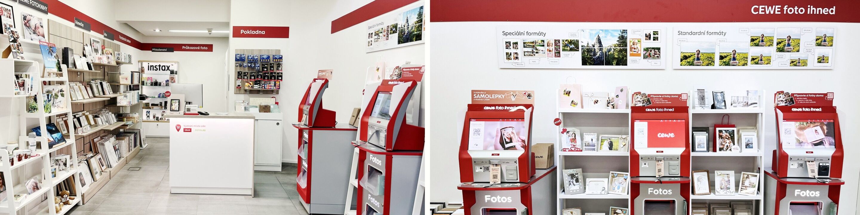Prodejna CEWE Brno Campus Square